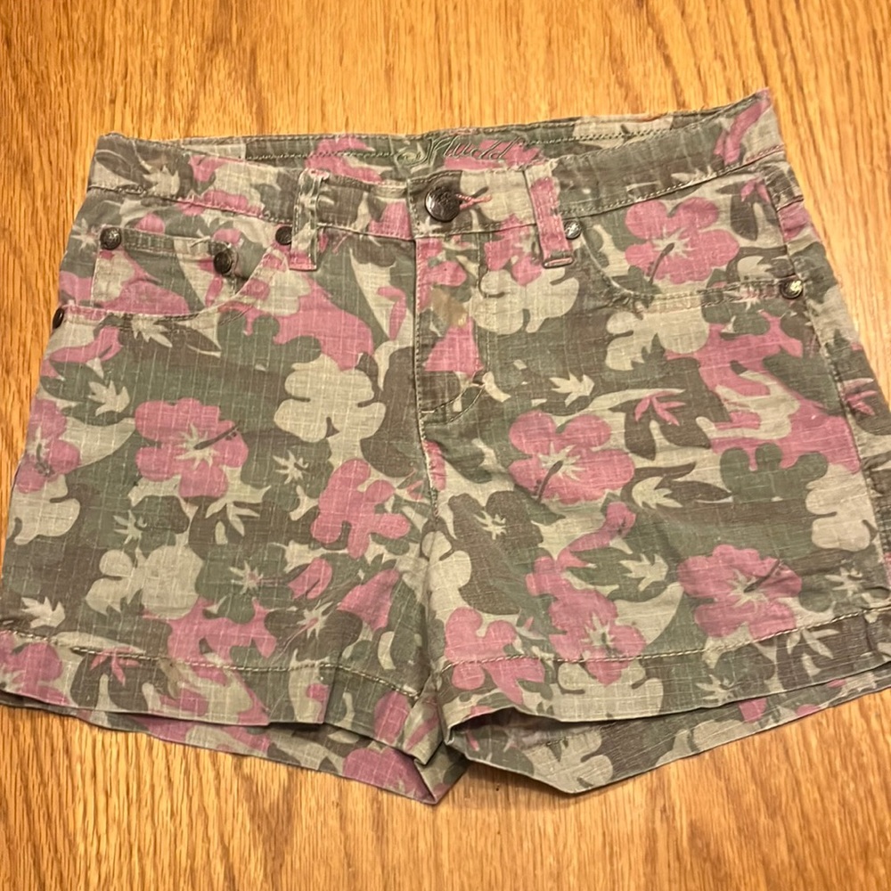 10 girls Mudd floral cami shorts